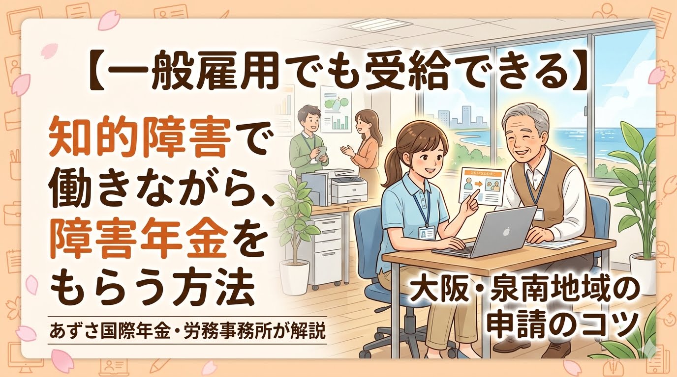 【一般雇用でも受給できる】知的障害で働きながら障害年金をもらう条件と申請のコ